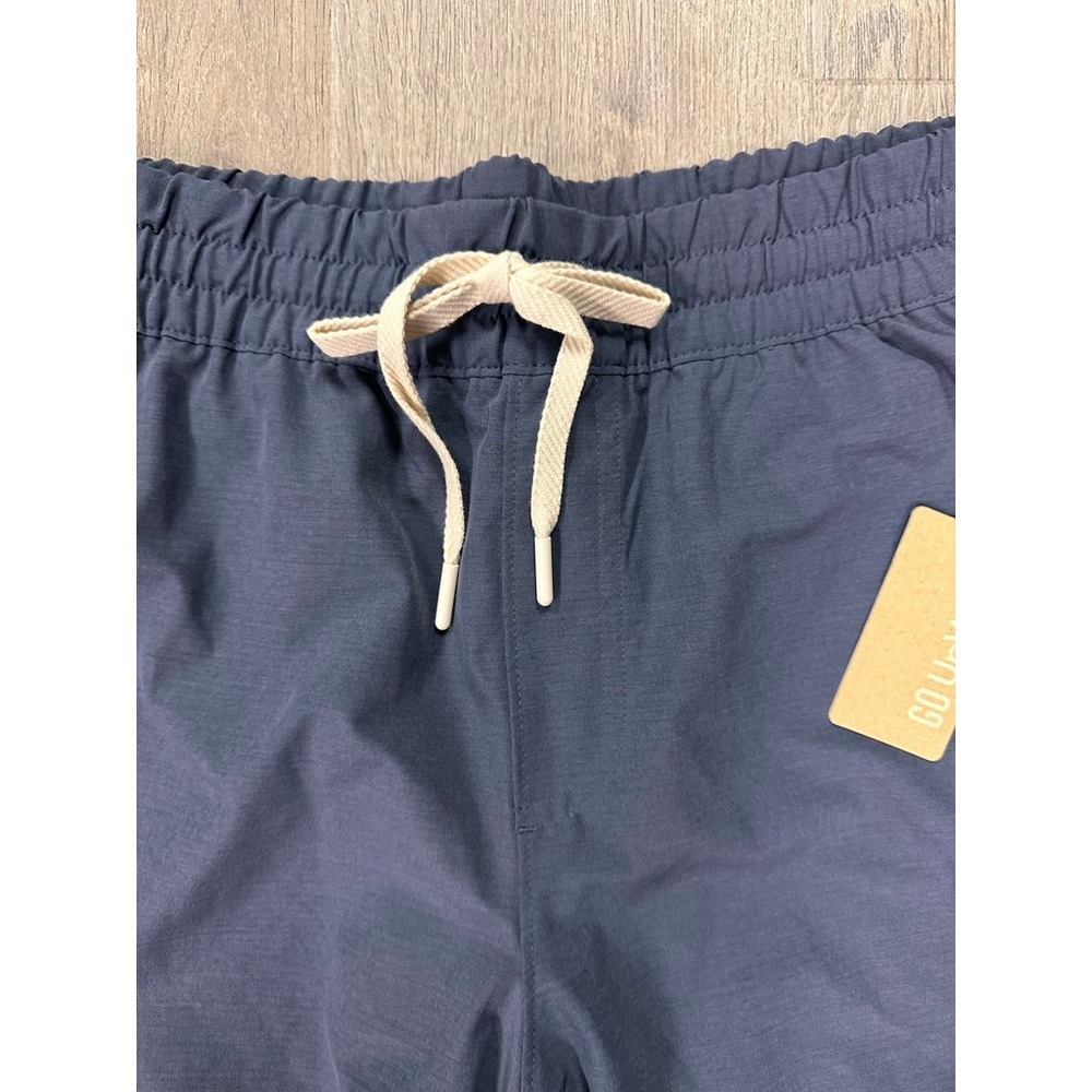 UpWest Go All-Around Shorts Mens Medium Navy Blue Elastic Waist Drawstring NEW - Picture 3 of 7